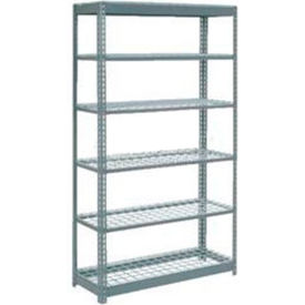 GoVets 6 Shelf Commercial Duty Boltless Shelving Starter 48