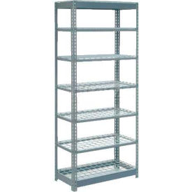 GoVets 7 Shelf Commercial Duty Boltless Shelving Starter 36