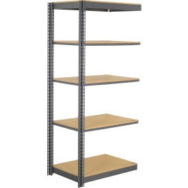 GoVets 5 Shelf Commercial Duty Boltless Shelving Add On 48
