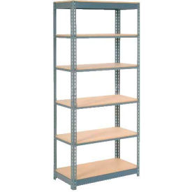 GoVets 6 Shelf Commercial Duty Boltless Shelving Starter 36