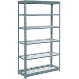 GoVets 6 Shelf Commercial Duty Boltless Shelving Starter 48