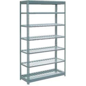 GoVets 7 Shelf Commercial Duty Boltless Shelving Starter 48
