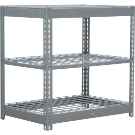 GoVets 3 Shelf Commercial Duty Boltless Shelving Starter 48
