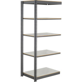 GoVets 5 Shelf Commercial Duty Boltless Shelving Add On 36