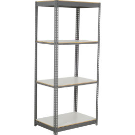GoVets 4 Shelf Commercial Duty Boltless Shelving Starter 48