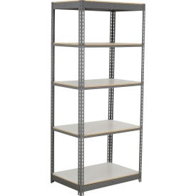 GoVets 5 Shelf Commercial Duty Boltless Shelving Starter 36