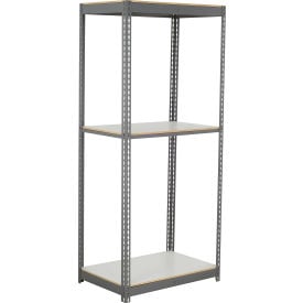 GoVets 3 Shelf Commercial Duty Boltless Shelving Starter 48