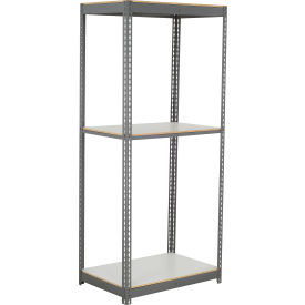 GoVets 3 Shelf Commercial Duty Boltless Shelving Starter 36