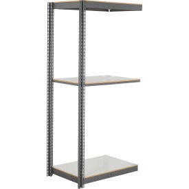 GoVets 3 Shelf Commercial Duty Boltless Shelving Add On 48