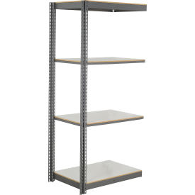 GoVets 4 Shelf Commercial Duty Boltless Shelving Add On 48