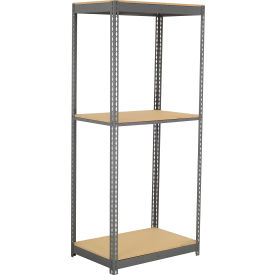 GoVets 3 Shelf Commercial Duty Boltless Shelving Starter 48