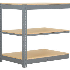 GoVets 3 Shelf Commercial Duty Boltless Shelving Add On 36