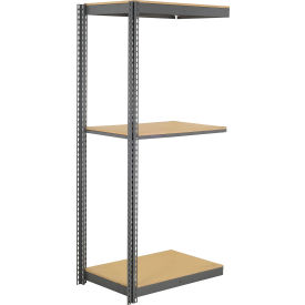 GoVets 3 Shelf Commercial Duty Boltless Shelving Add On 36