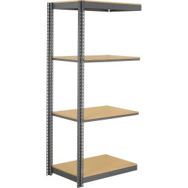 GoVets 4 Shelf Commercial Duty Boltless Shelving Add On 48
