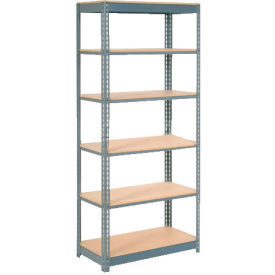 GoVets 6 Shelf Commercial Duty Boltless Shelving Starter 48