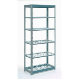 GoVets 6 Shelf Commercial Duty Boltless Shelving Starter 36