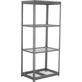 GoVets 4 Shelf Commercial Duty Boltless Shelving Starter 48