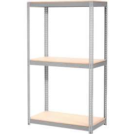 GoVets 3 Shelf Commercial Duty Boltless Shelving Starter 72