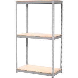 GoVets 3 Shelf Commercial Duty Boltless Shelving Starter 72