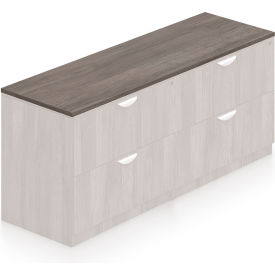 Offices To Go™ Common Top for 2 Storage Components Artisan Gray 122TOP-AGLSL7