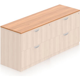 Offices To Go™ - Common Top for 2 Storage Components Walnut 122TOP-AWLSL7