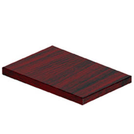 Offices To Go™ Pedestal Top in Mahogany - Executive Modular Furniture 2TOP-AMLSL2