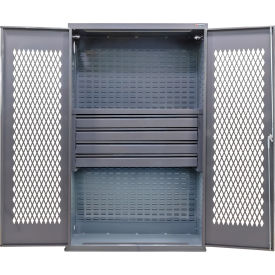 GoVets Configurable Ventilated Drawer Cabinet 48