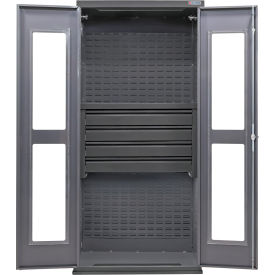 GoVets Configurable Clear-View Drawer Cabinet 36