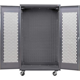 GoVets Configurable Ventilated Mobile Charging Cabinet 48