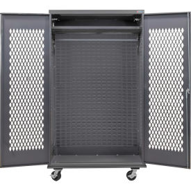 GoVets Configurable Ventilated Mobile Wardrobe Cabinet 48