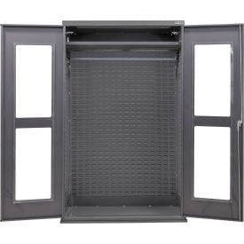 GoVets Configurable Clear-View Wardrobe Cabinet 48