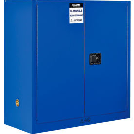 GoVets™ 30 Gallon Acid Corrosive Cabinet Manual Close 2 Door 43