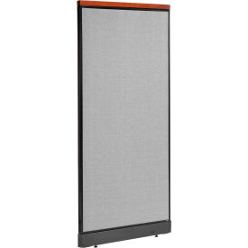 Interion® Deluxe Non-Electric Office Partition Panel with Raceway 36-1/4