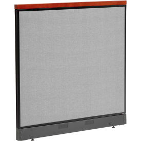 Interion® Deluxe Non-Electric Office Partition Panel with Raceway 48-1/4