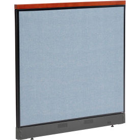 Interion® Deluxe Office Partition Panel with Pass Thru Cable 48-1/4