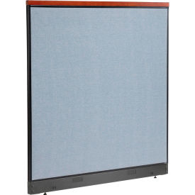 Interion® Deluxe Non-Electric Office Partition Panel with Raceway 60-1/4