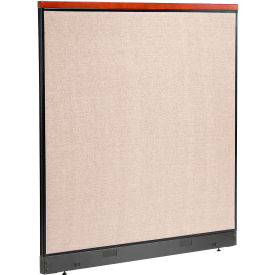 Interion® Deluxe Non-Electric Office Partition Panel with Raceway 60-1/4