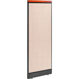 Interion® Deluxe Non-Electric Office Partition Panel with Raceway 24-1/4