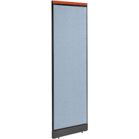Interion® Deluxe Non-Electric Office Partition Panel with Raceway 24-1/4