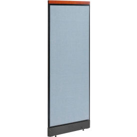 Interion® Deluxe Office Partition Panel with Pass Thru Cable 24-1/4