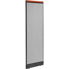 Interion® Deluxe Office Partition Panel with Pass Thru Cable 24-1/4