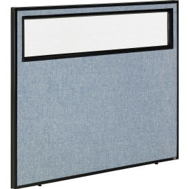 Interion® Office Partition Panel with Partial Window 48-1/4
