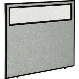 Interion® Office Partition Panel with Partial Window 48-1/4