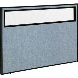 Interion® Office Partition Panel with Partial Window 60-1/4