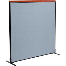 Interion® Deluxe Freestanding Office Partition Panel 60-1/4
