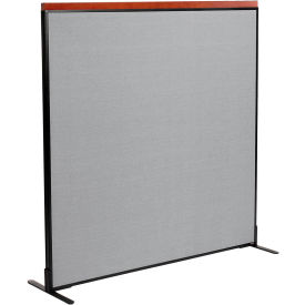 Interion® Deluxe Freestanding Office Partition Panel 60-1/4