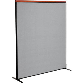 Interion® Deluxe Freestanding Office Partition Panel 60-1/4
