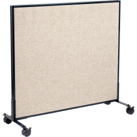 Interion® Mobile Office Partition Panel 48-1/4