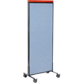 Interion® Mobile Deluxe Office Partition Panel 24-1/4