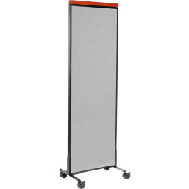 Interion® Mobile Deluxe Office Partition Panel 24-1/4